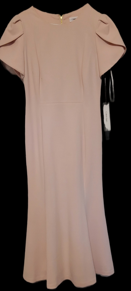Gorgeous pale pink Calvin Klein dress